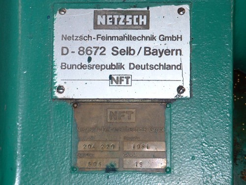 Netzsch, Media Mill, molinex style, 25 HP variable speed, 20 Liter, Horizontal Chamber, 1981 - Image 9