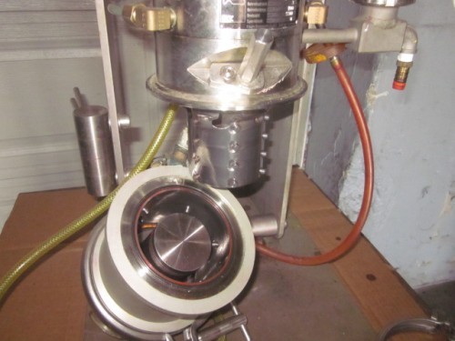 Drais Mannheim, Perl Mill, vertical, stainless steel, Touchpad Control with digital readout, Jacketed - Image 4