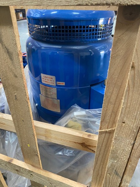 100 HP 1780 RPM Teco Westinghouse, Frame 404TP16, weather protected enclosure type 1, VHS, vertical hollow - Image 2