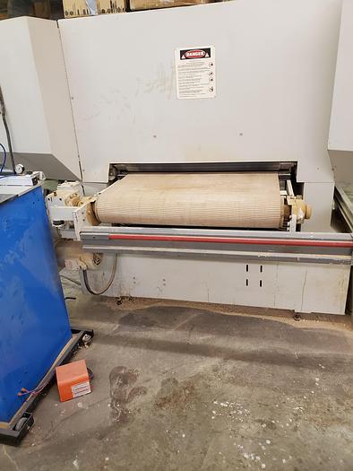 36" Timesavers #37-2-0/B, Orbital Sander, (2) top heads - one orbit, one brush, 1991 - Image 2