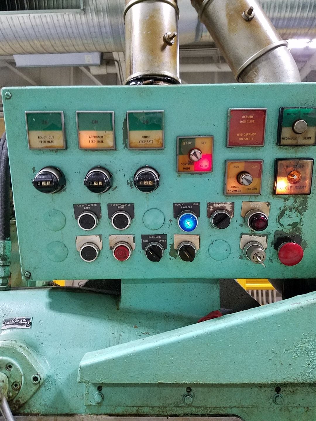 Barber-Colman #14-15 Multicycle, 14" dia., 15" part length, 3.5 DP, 2 cut cycle, remanufactured, 1990 - Image 10