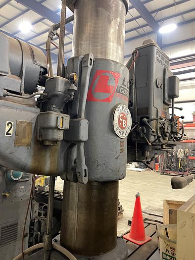 8' -19" Cincinnati Bickford #6E, column radial drill, 10-1250 RPM, 1950 - Image 2