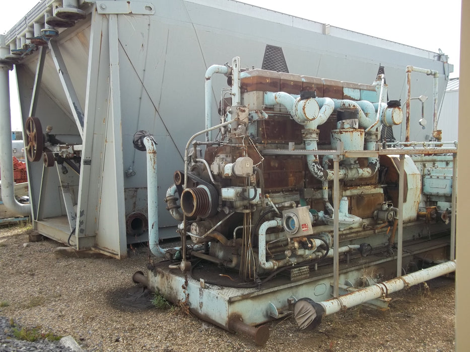 White Superior #6G825/W64, Package Compressor Frame For Sale