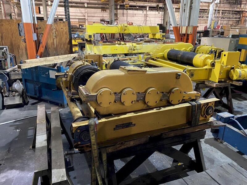 5 Ton, Whiting Top Running Double Girder Trolley Hoist, 72" trolley gauge, 46' lift (2 part double reeve) - Image 4