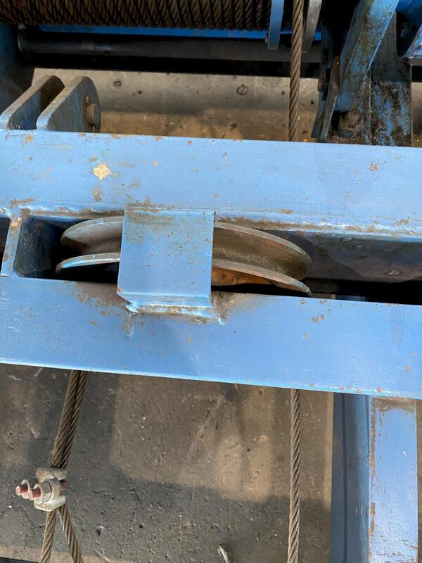3 Ton, Ace Top Running Double Girder Trolley Hoist, 5' trolley gauge, 20' lift, AC 460 V. - Image 5