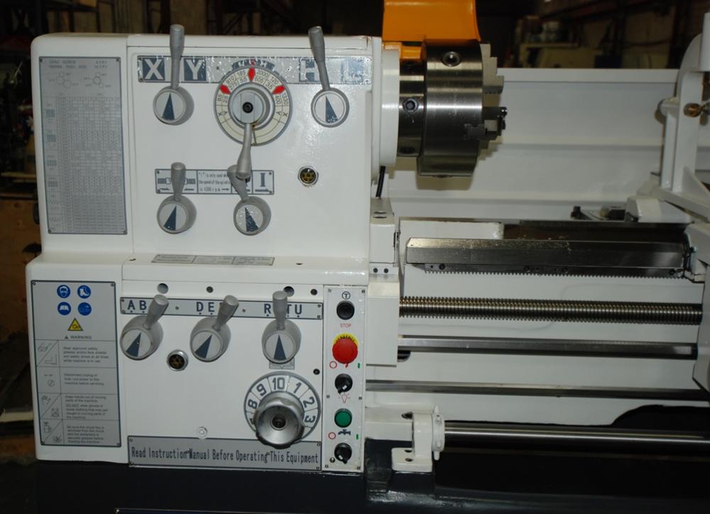 18" x 60" Powerturn, precision lathe, 10.4" swing over cross slide, 3.14" spindle bore, 3 & 4-jaw chucks, new - Image 6