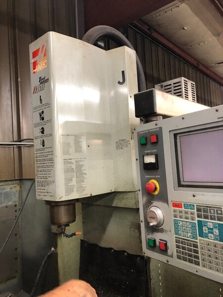 Haas #TM-1, 12" x30", 7.5 HP, 10 HP, 10 automatic tool changer, 1 or 3 phase, s/n 26282,11/2001 - Image 6