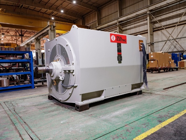 4500 KW, 1800 RPM, Ideal, 5000 KVA, 4160 Volts, ODP, 60 Hz, 0.90 PF, factory refurbished - Image 1