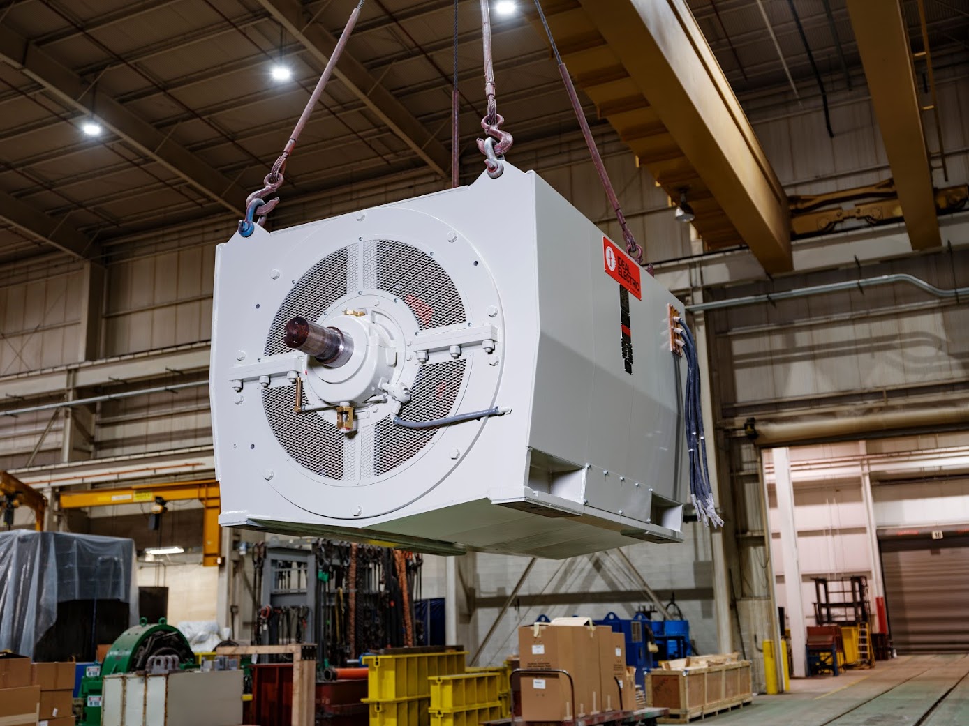 4500 KW, 1800 RPM, Ideal, 5000 KVA, 4160 Volts, ODP, 60 Hz, 0.90 PF, factory refurbished - Image 3