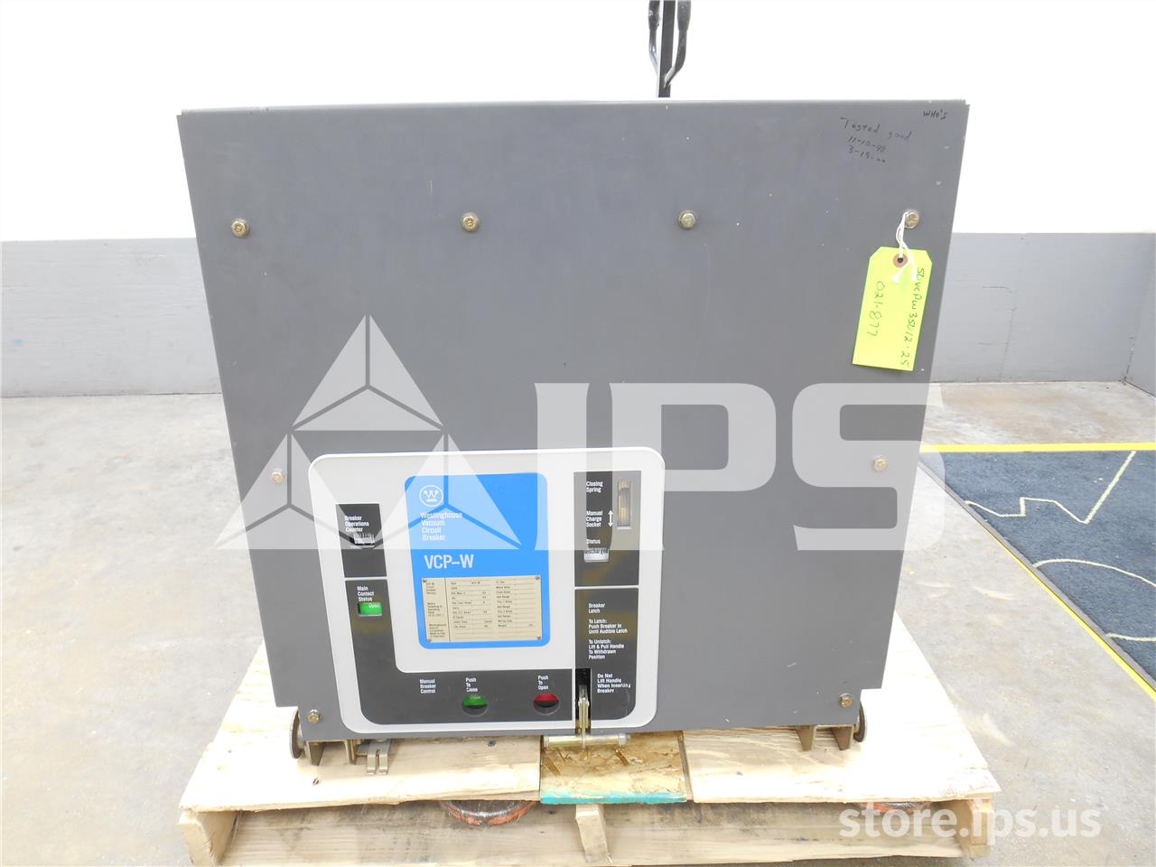 1200 Amps WH 50vcp-w 350 Eo/do Parts Unit, 4.76kv, 125 Volts DC - Image 1