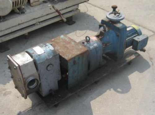 Creamery Package, Sanitary Gear Pump, 5 HP, 3" inlet outlet, Variable Speed, Serial #6R-7802 - Image 1