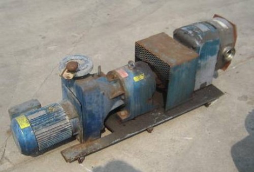 Creamery Package, Sanitary Gear Pump, 5 HP, 3" inlet outlet, Variable Speed, Serial #6R-7802 - Image 2