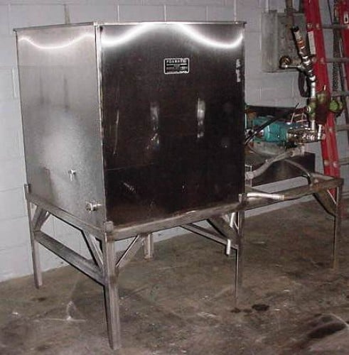 Foamatic #SCCS-3000, Clean In Place Pump, with Tank, on Stainless Steel stand - Image 2