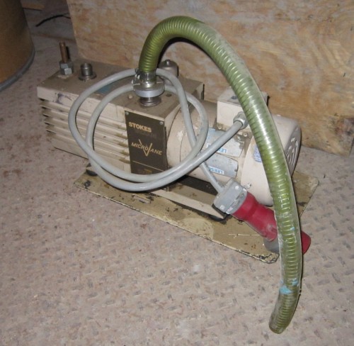 Stokes #009-2, Vacuum Pump, Microvane 3/4 HP, Serial #85673 - Image 3