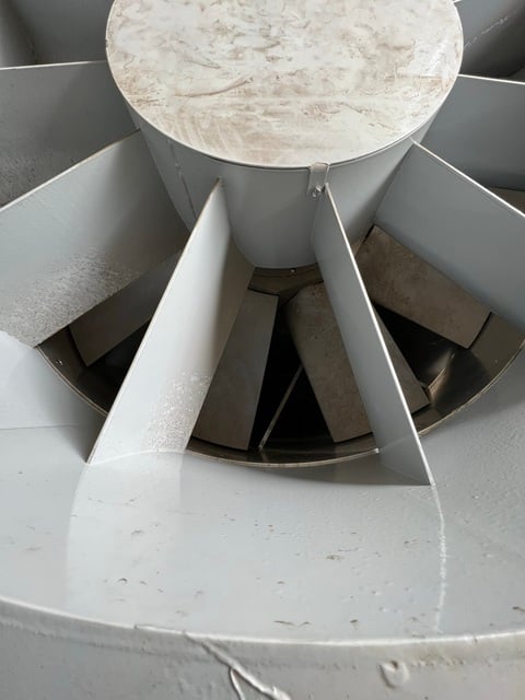 43750 cfm @ 2.2"-3.35" SP, Marine duty vaneaxial blower/fan #A65M-449AV Direct Drive, 30 & 40 HP, 1800/900 - Image 4