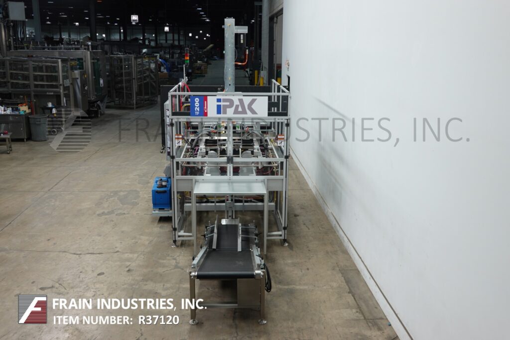 Wexxar IPAK #TF-200S, automatic, 4-corner servo, tray former, hot melt glue sealer, A/B PLC controller with - Image 3