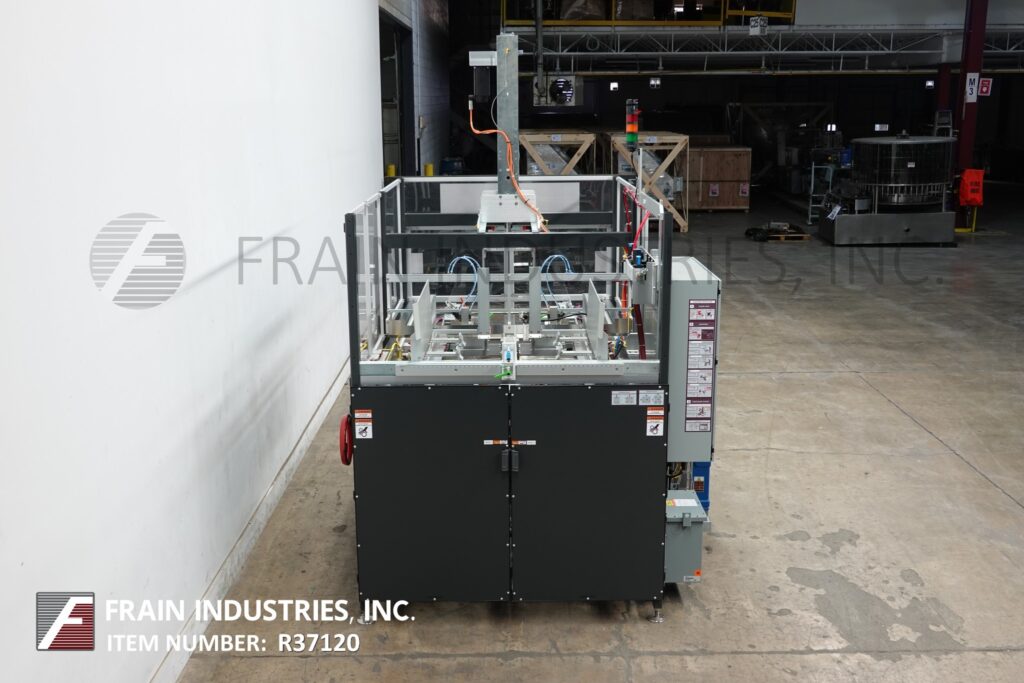 Wexxar IPAK #TF-200S, automatic, 4-corner servo, tray former, hot melt glue sealer, A/B PLC controller with - Image 4