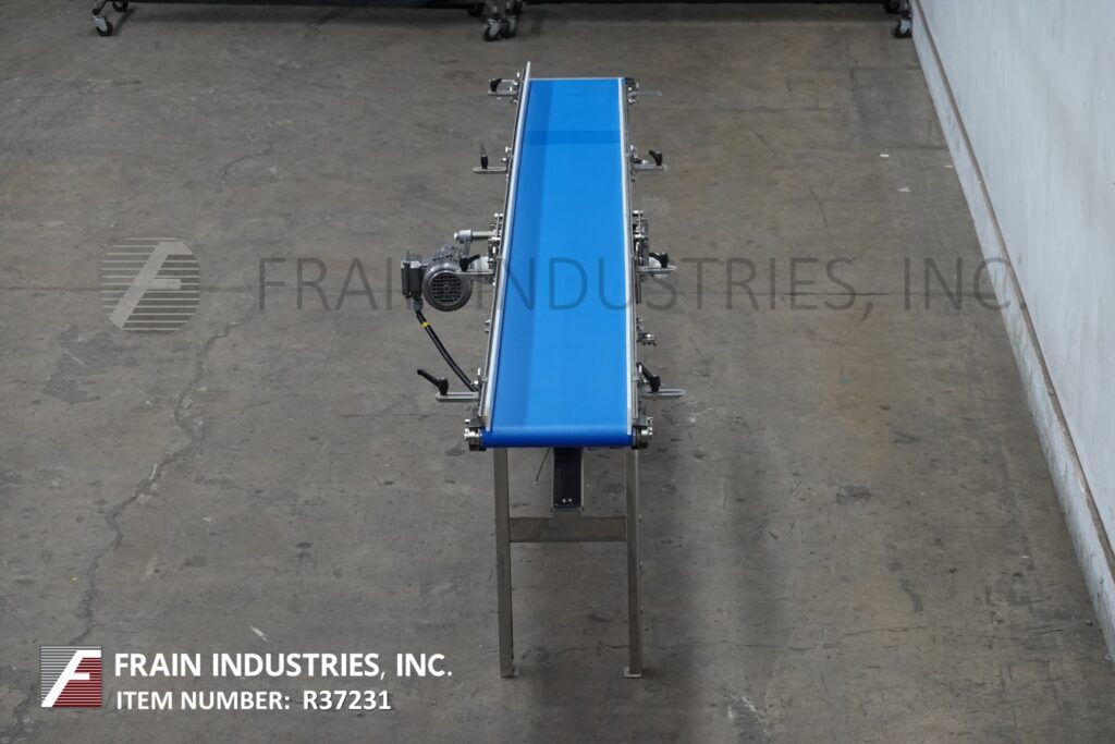 12" wide x 10' long, Multi-Conveyor, Stainless Steel frame belt conveyor - Image 3