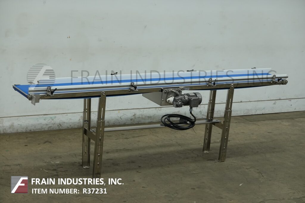 12" wide x 10' long, Multi-Conveyor, Stainless Steel frame belt conveyor - Image 5