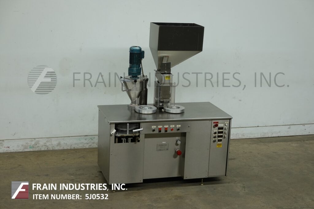 Capsugel #Ultra-8-II, semi-automatic, Stainless Steel powder or pellet capsule filler, up to 33000 capsules - Image 1
