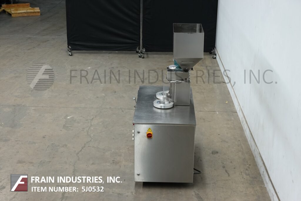Capsugel #Ultra-8-II, semi-automatic, Stainless Steel powder or pellet capsule filler, up to 33000 capsules - Image 4