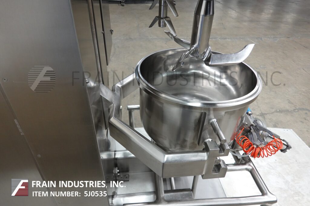 Collette #Gral-75, high speed, high shear, Stainless Steel, jacketed, vertical batch - Image 2