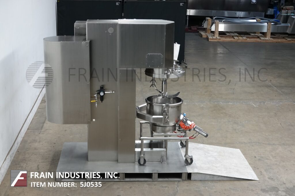 Collette #Gral-75, high speed, high shear, Stainless Steel, jacketed, vertical batch - Image 4