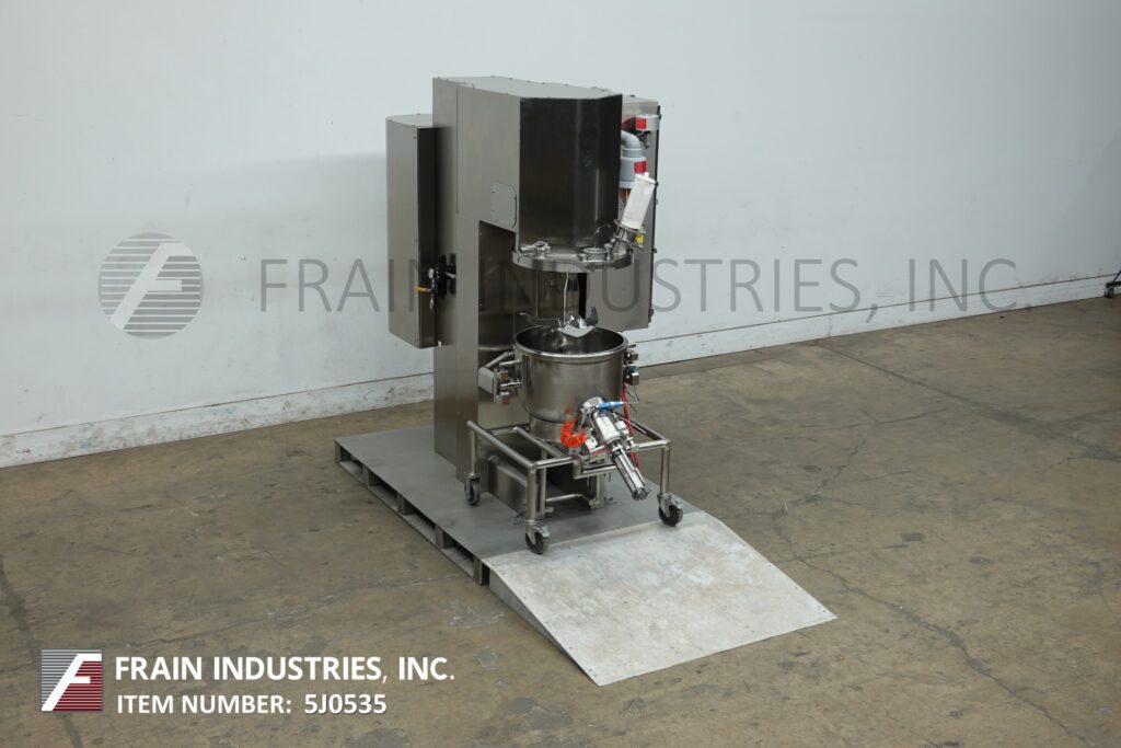 Collette #Gral-75, high speed, high shear, Stainless Steel, jacketed, vertical batch - Image 5