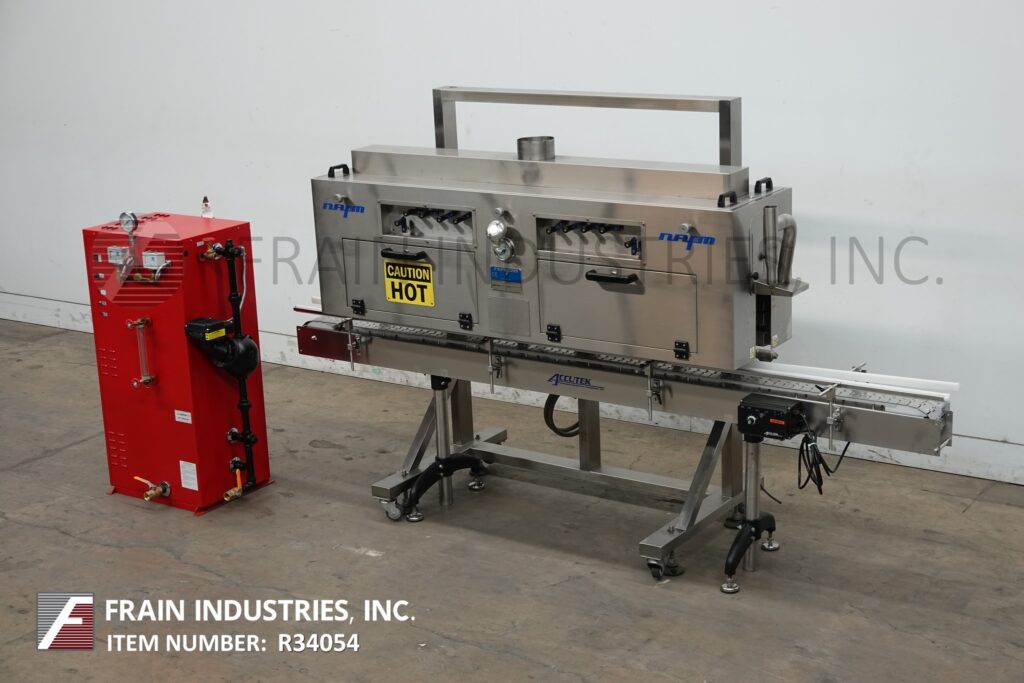 American Film & Machinery #WSN-300, Stainless Steel, steam shrink tunnel designed to be used with external 10 - Image 1