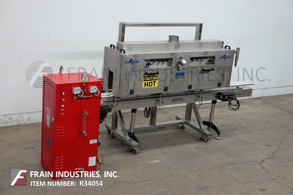 American Film & Machinery #WSN-300, Stainless Steel, steam shrink tunnel designed to be used with external 10 - Image 5