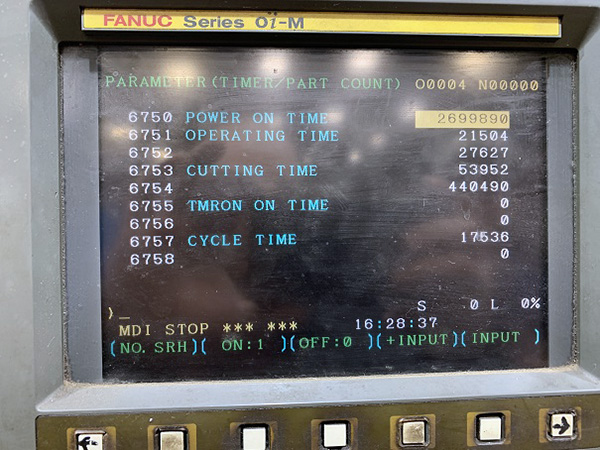 Daewoo Doosan #Mynx-530, vertical machining center, 24 automatic tool changer, 32" X, 20.1" Y, 20.1" Z, 8000 - Image 3