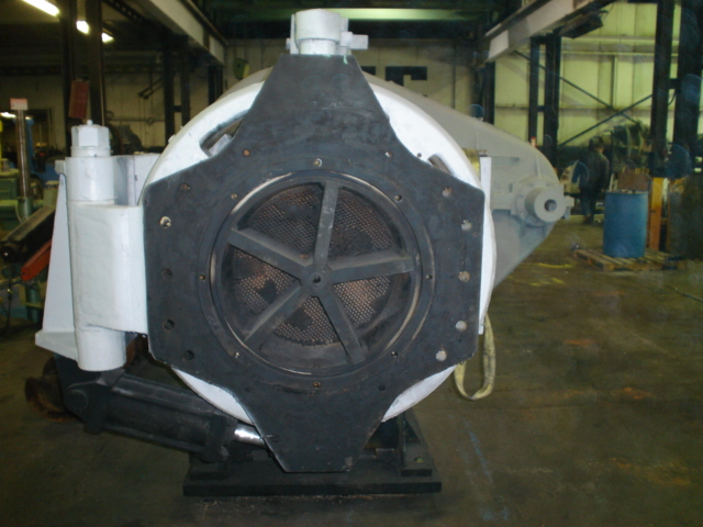 Farrel, 18" x15" rubber dump extruder strainer, drop extruder, 29.2:1 G/B ratio, 400 HP - Image 1