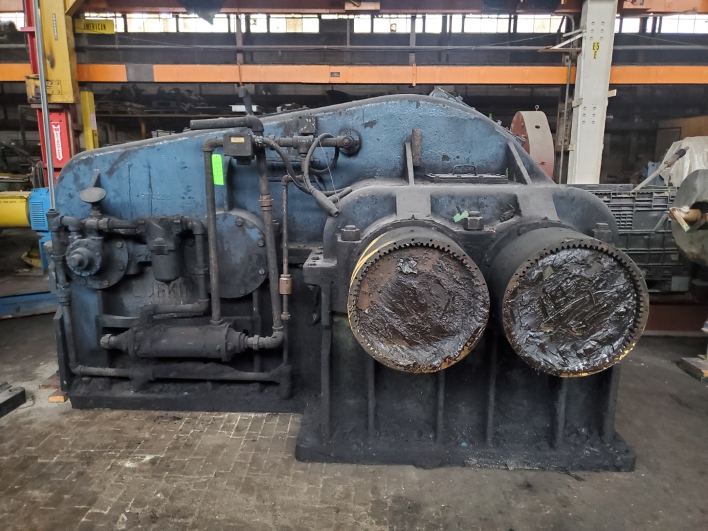 1000 HP @ 900 RPM, Lufkin #D890AH, double reduction horiz parallel shaft, 22.48:1 ratio - Image 4