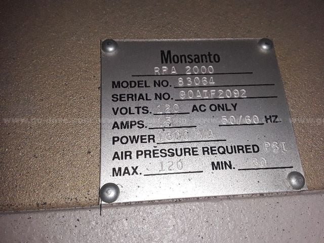 Monsanto Flexsys #RPA2000, rubber process analyzer, 120 V., 15 amps - Image 1