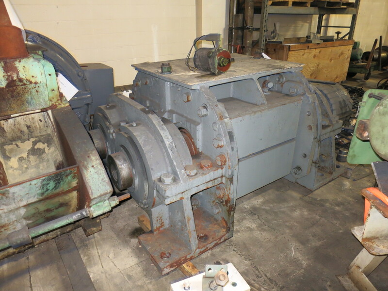 Bolling #10 rubber mixer, 195 liter chamber, 350 lb batch, pneumatic hopper - Image 1