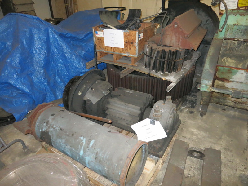 Bolling #10 rubber mixer, 195 liter chamber, 350 lb batch, pneumatic hopper - Image 3
