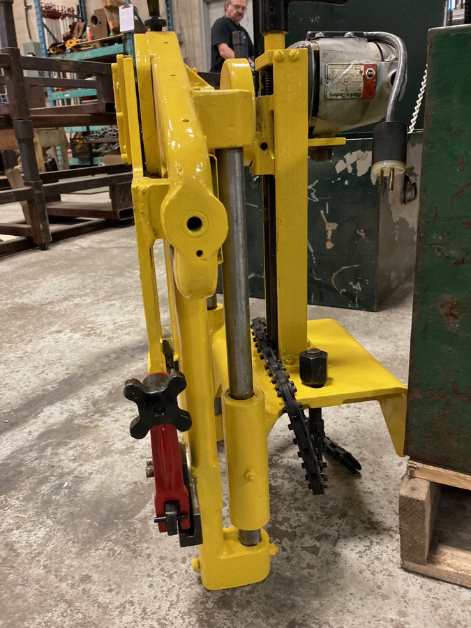 2" - 8" E H Wachs #C, Guillotine Pipe Saw, Electric- Type C - Image 2