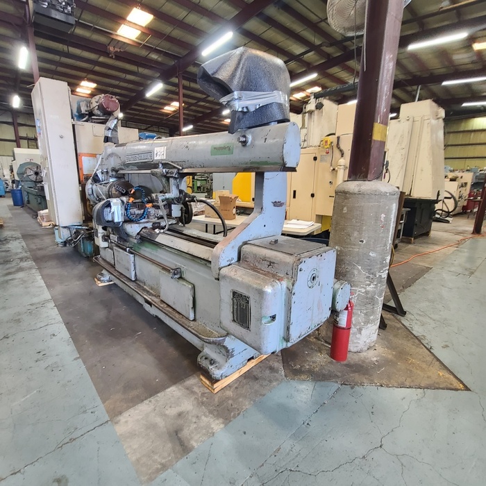 Barber-Colman #16-56, horizontal gear hobber, 16" dia. x 56" lgth, 70" cc dual lead worm, C-frame design - Image 3