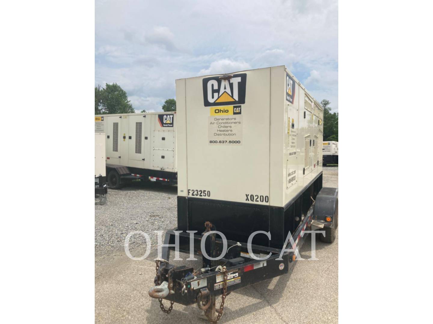 200 KW Caterpillar XQ200, Mobile Generator Set, Diesel, 1800 RPM, 480V, 8241 hours, 2013 - Image 2