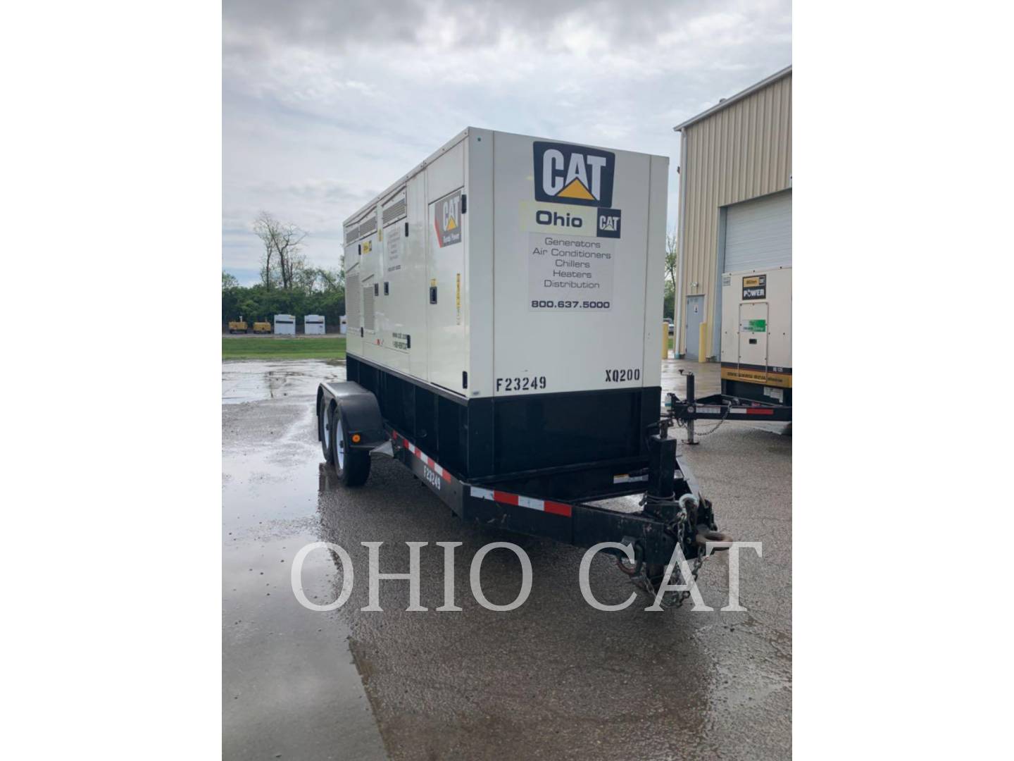 200 KW Caterpillar XQ200, Mobile Generator Set, Diesel, 1800 RPM, 480V, 9633 hours, 2013 - Image 1