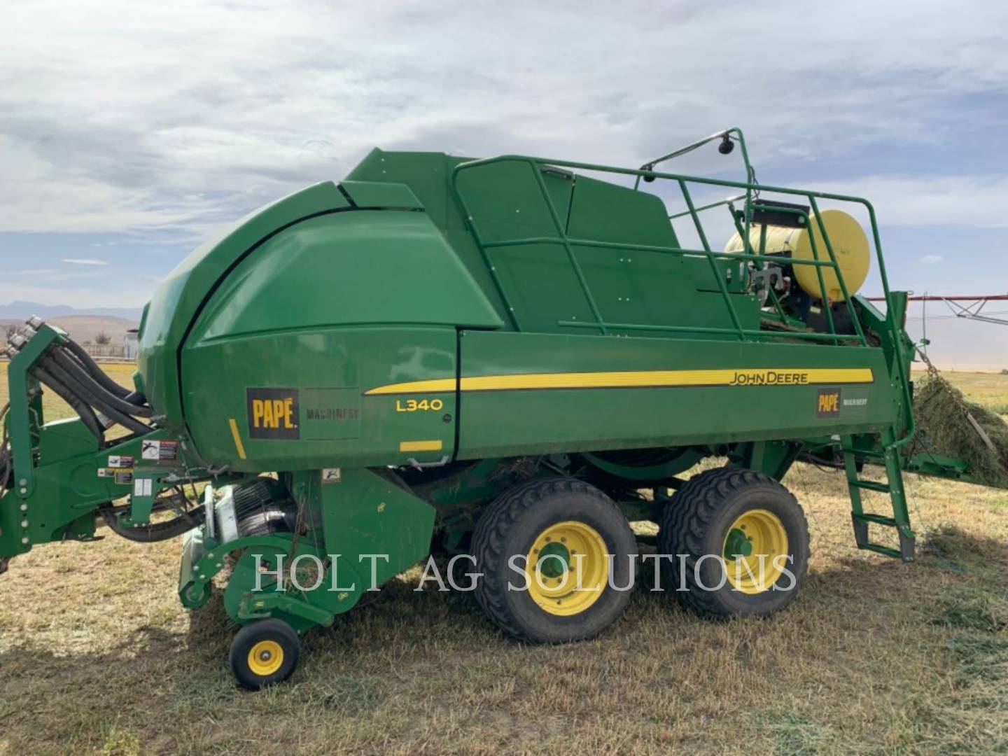 John Deere L340, Hay Baler, 34418 hours, S/N: 1EOL340NCFG420324, 2018 - Image 1