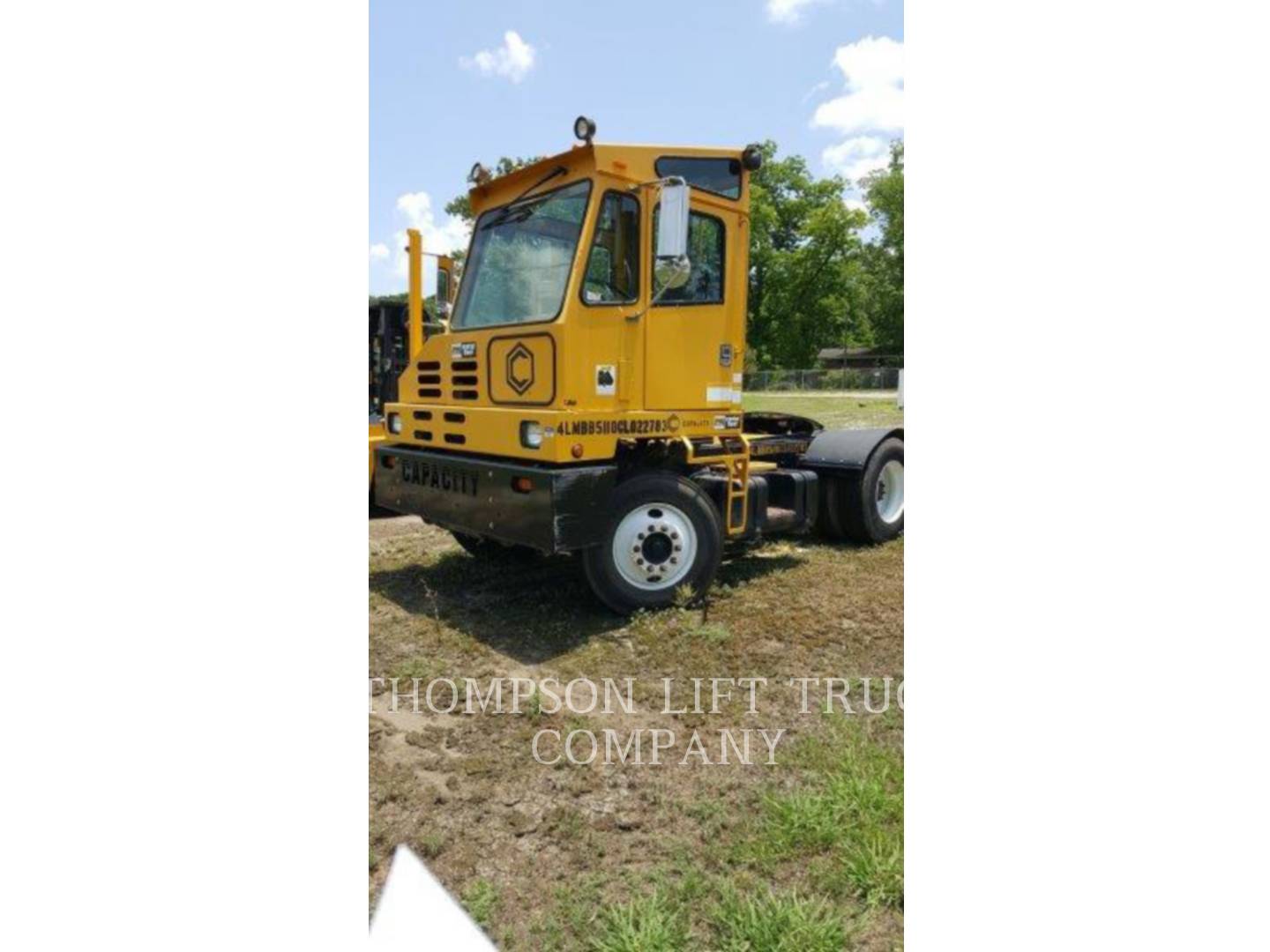 Capacity Yard Jockey TJ5000, Forklift, 6312 hours, S/N: 4LMBB5110CL022783, 2012 - Image 7