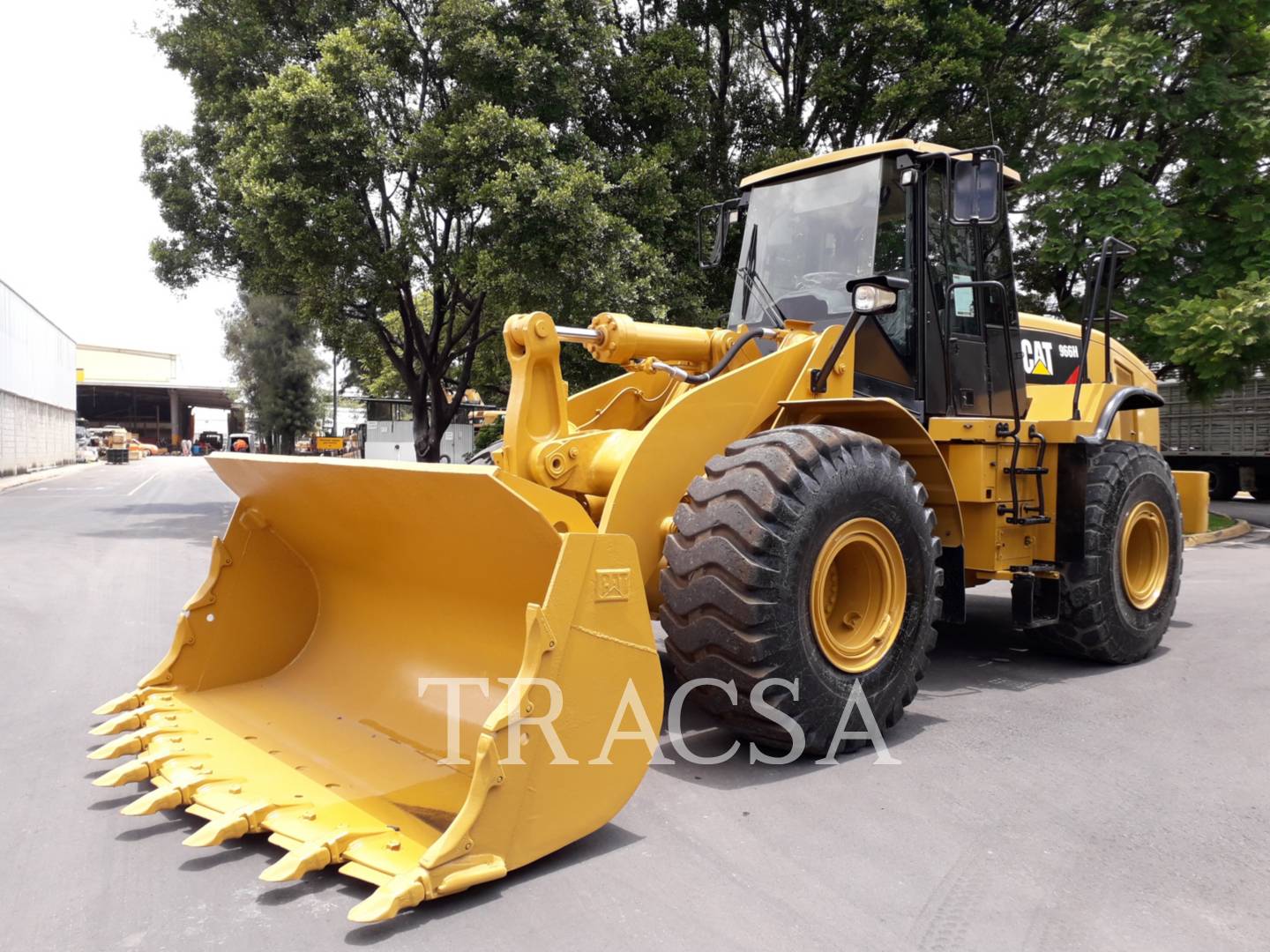 Caterpillar 966H, Wheel Loader, 9215 hours, S/N: RYF01393, 2012 - Image 1