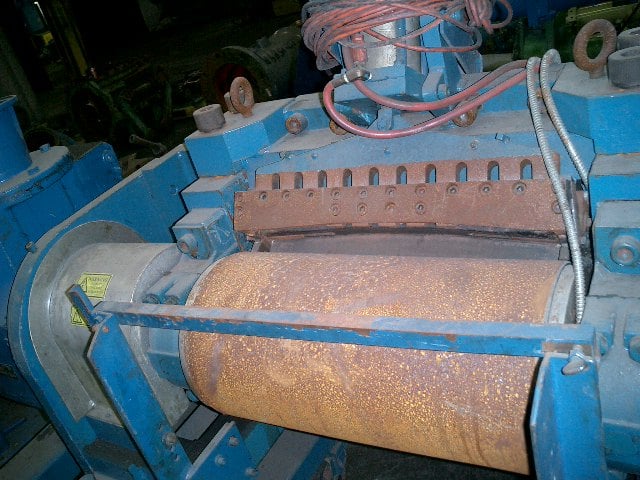RMS roller die head, single roll roller die, 23" roll face, 12" dia roll - Image 3