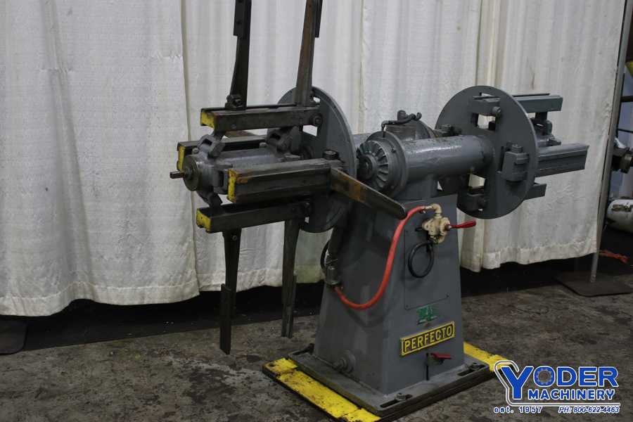2500 lb. Perfecto #15-48-2500, double end coil reel, 15" width, 50" outside dimensions, 14.5"-21" ID, #75362 - Image 2