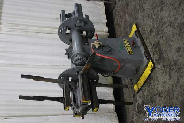 2500 lb. Perfecto #15-48-2500, double end coil reel, 15" width, 50" outside dimensions, 14.5"-21" ID, #75362 - Image 4