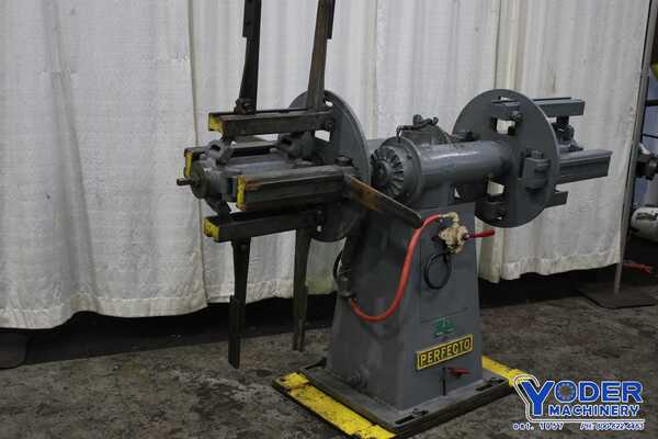 2500 lb. Perfecto #15-48-2500, double end coil reel, 15" width, 50" outside dimensions, 14.5"-21" ID, #75362 - Image 5