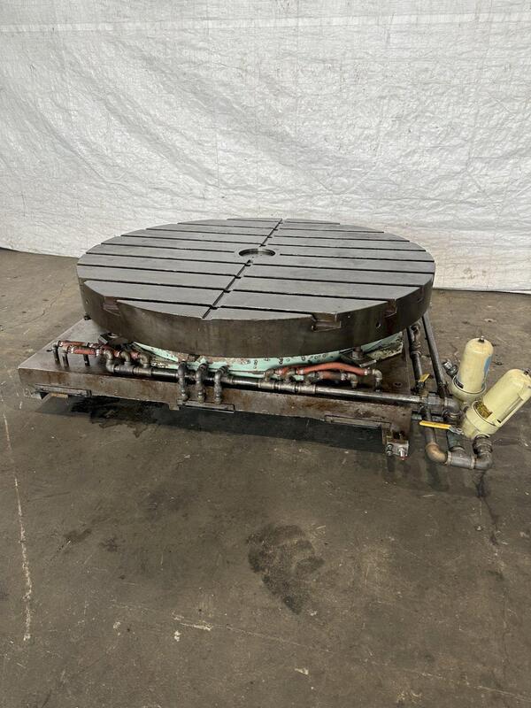 60" Lucas Hydraulic Rotary Table - Image 1