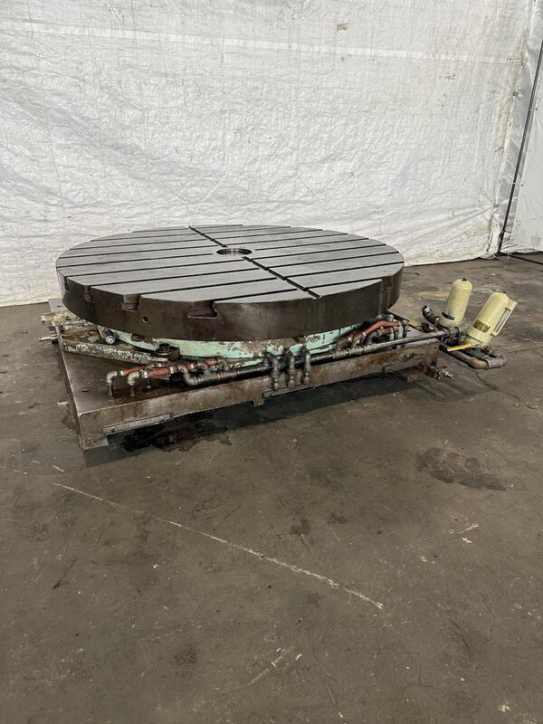 60" Lucas Hydraulic Rotary Table - Image 2