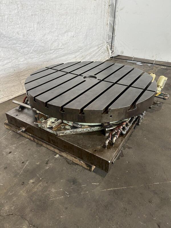 60" Lucas Hydraulic Rotary Table - Image 3